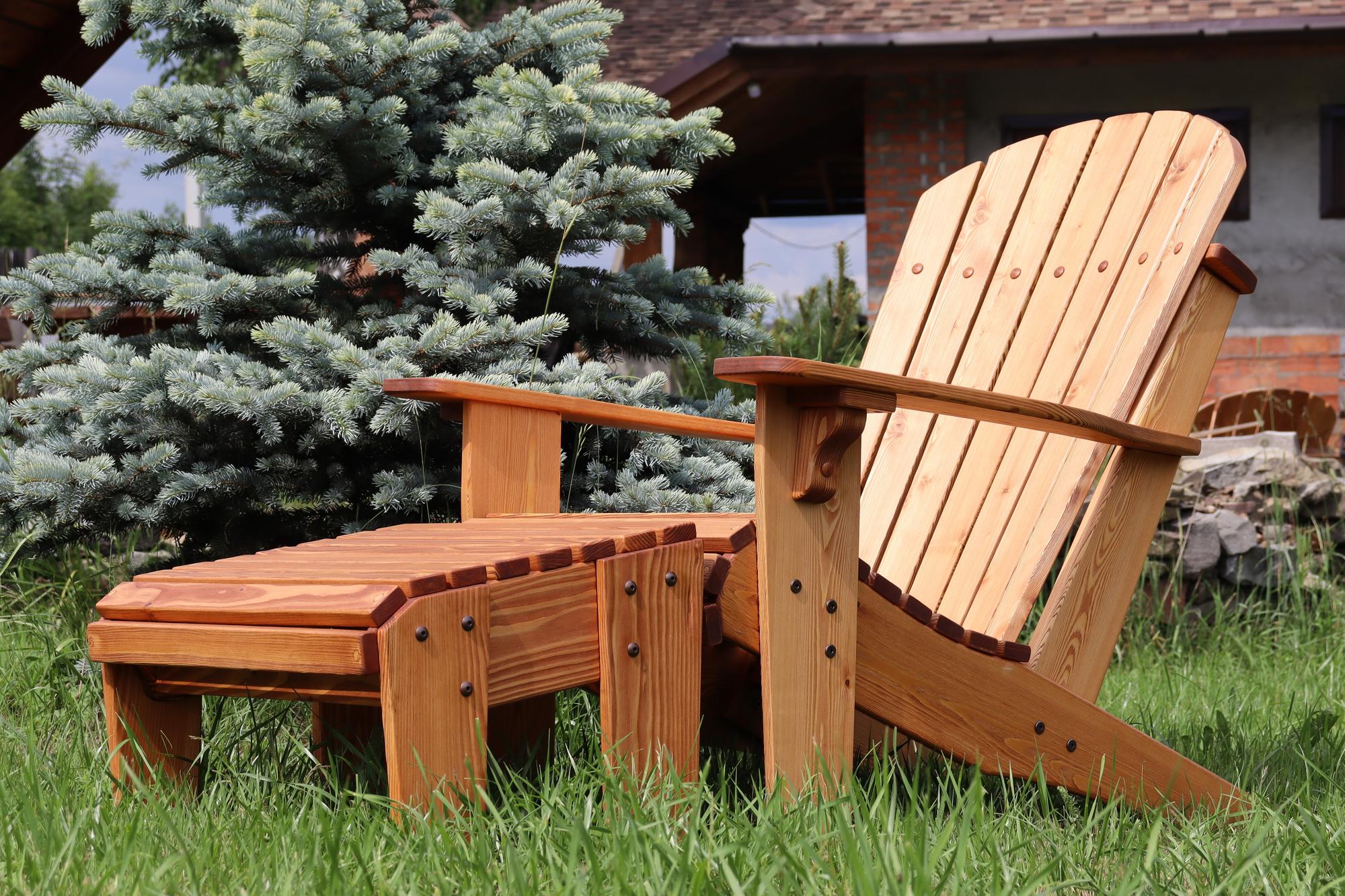 Подставка для ног к садовому креслу Адирондак