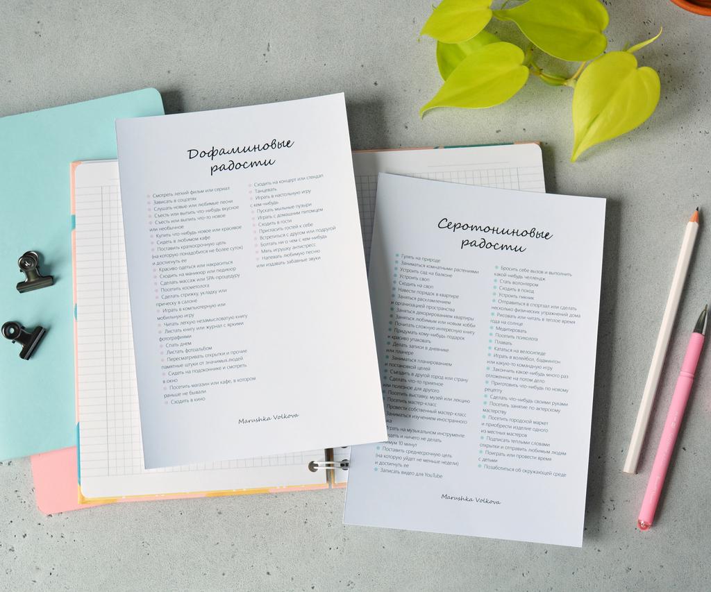 Списки радостей. Два вида счастья (PDF)