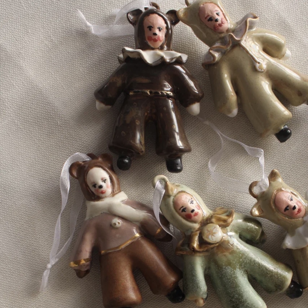 Новогодние игрушки ЗВЕРЯТА