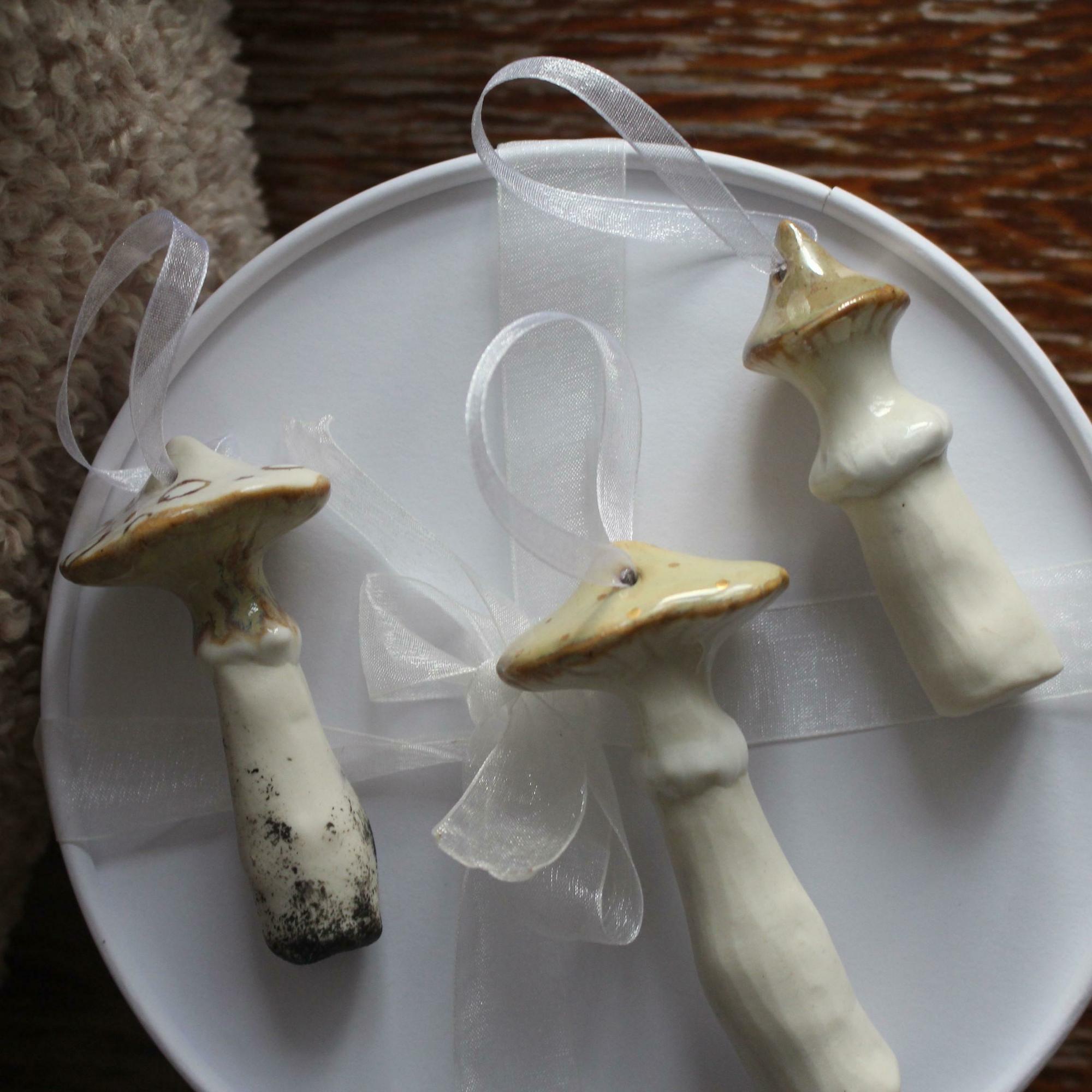 Новогодняя игрушка СКАЗОЧНЫЙ ГРИБ большой