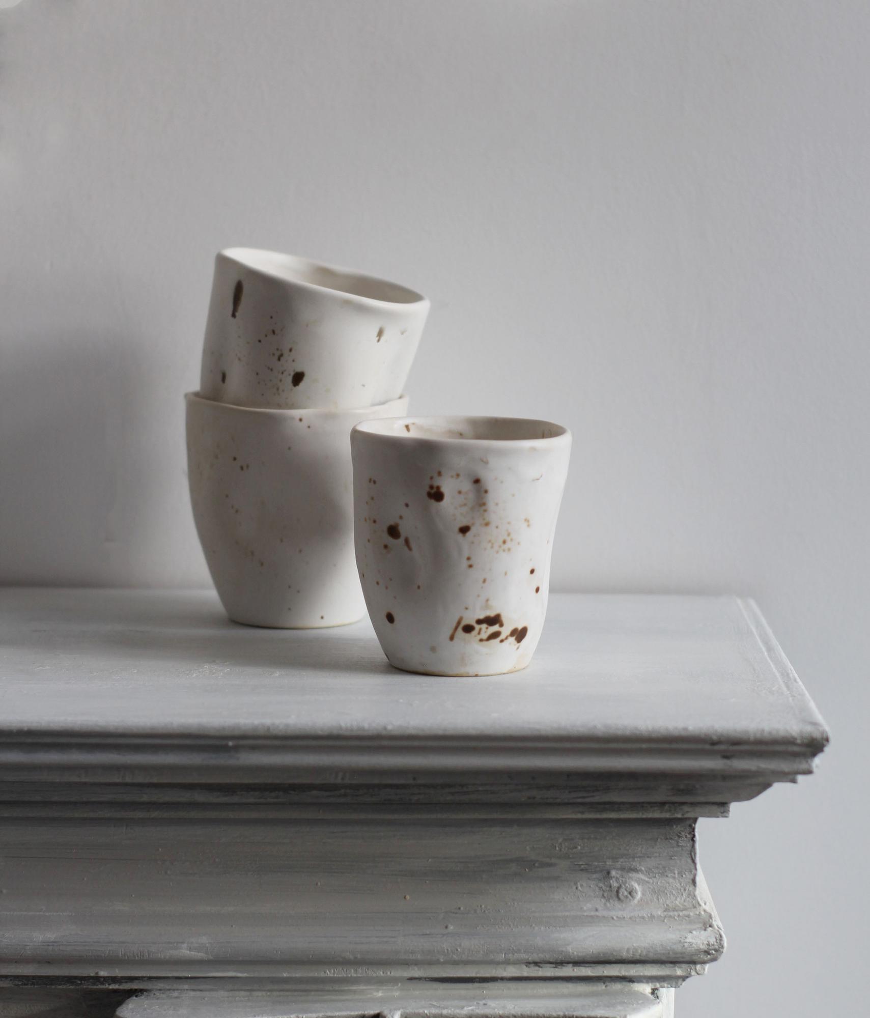 Стакан МЯТЫЙ крапушка