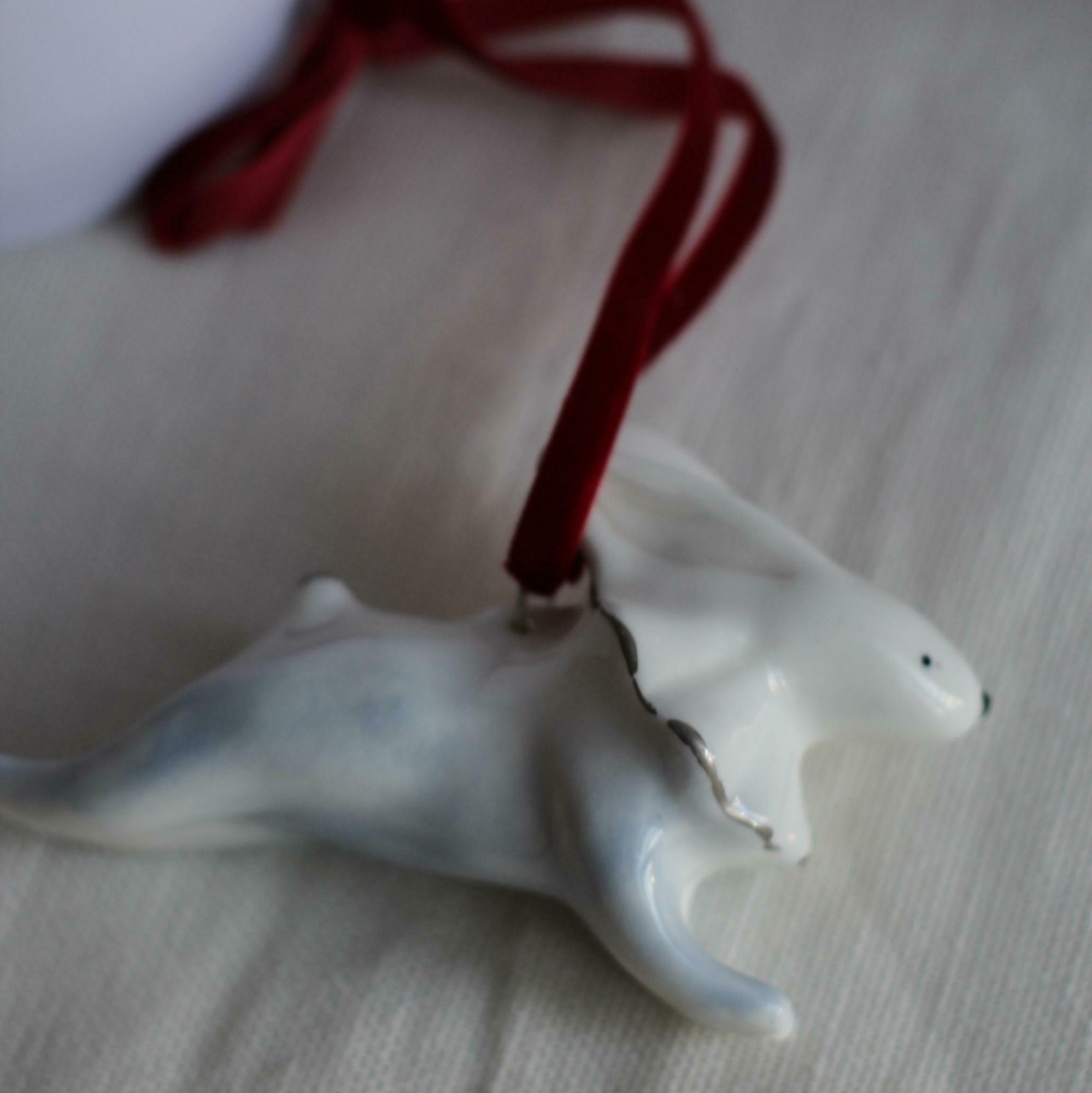 Ёлочная игрушка Зайка