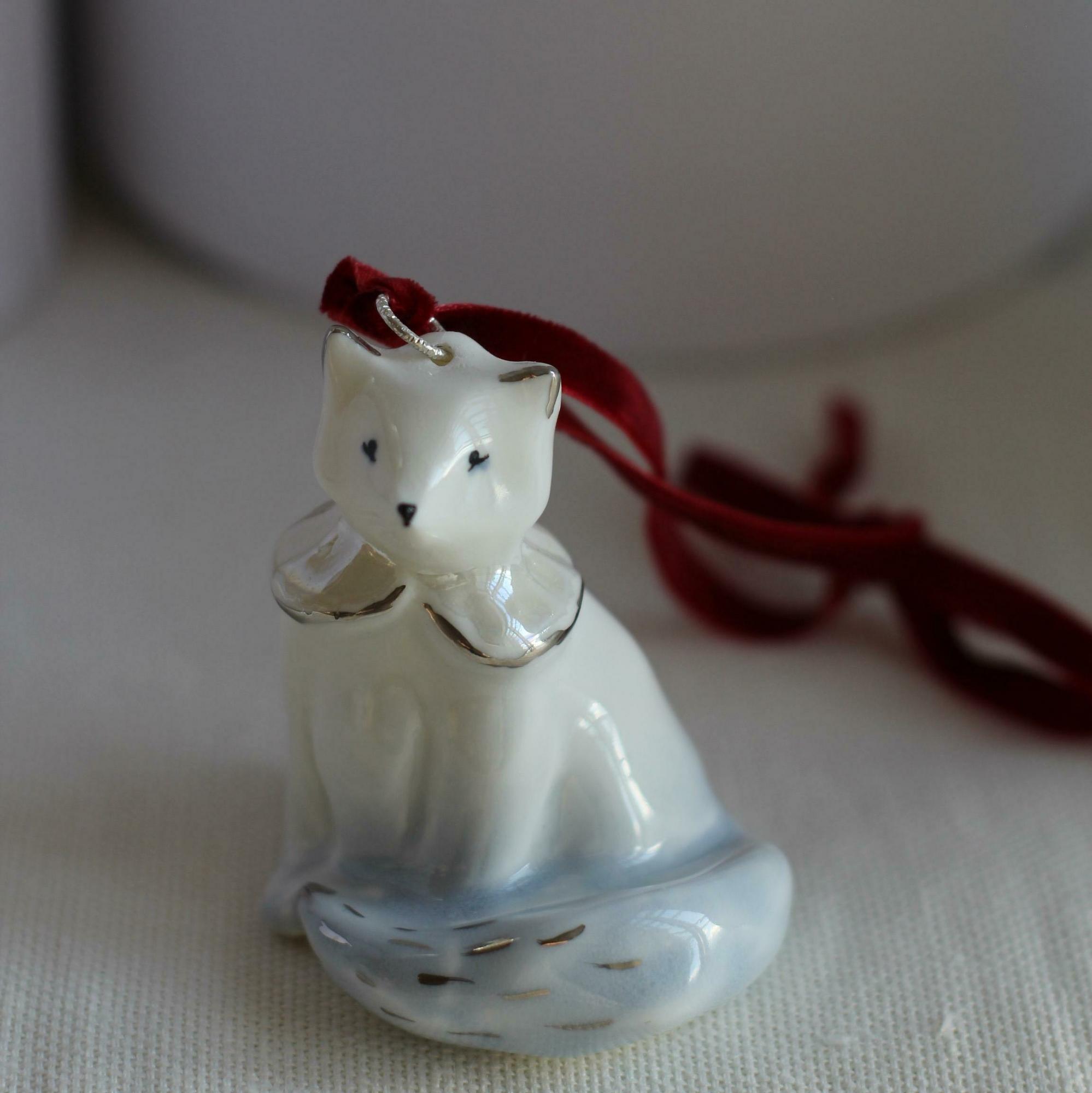 Ёлочная игрушка Лисёнок