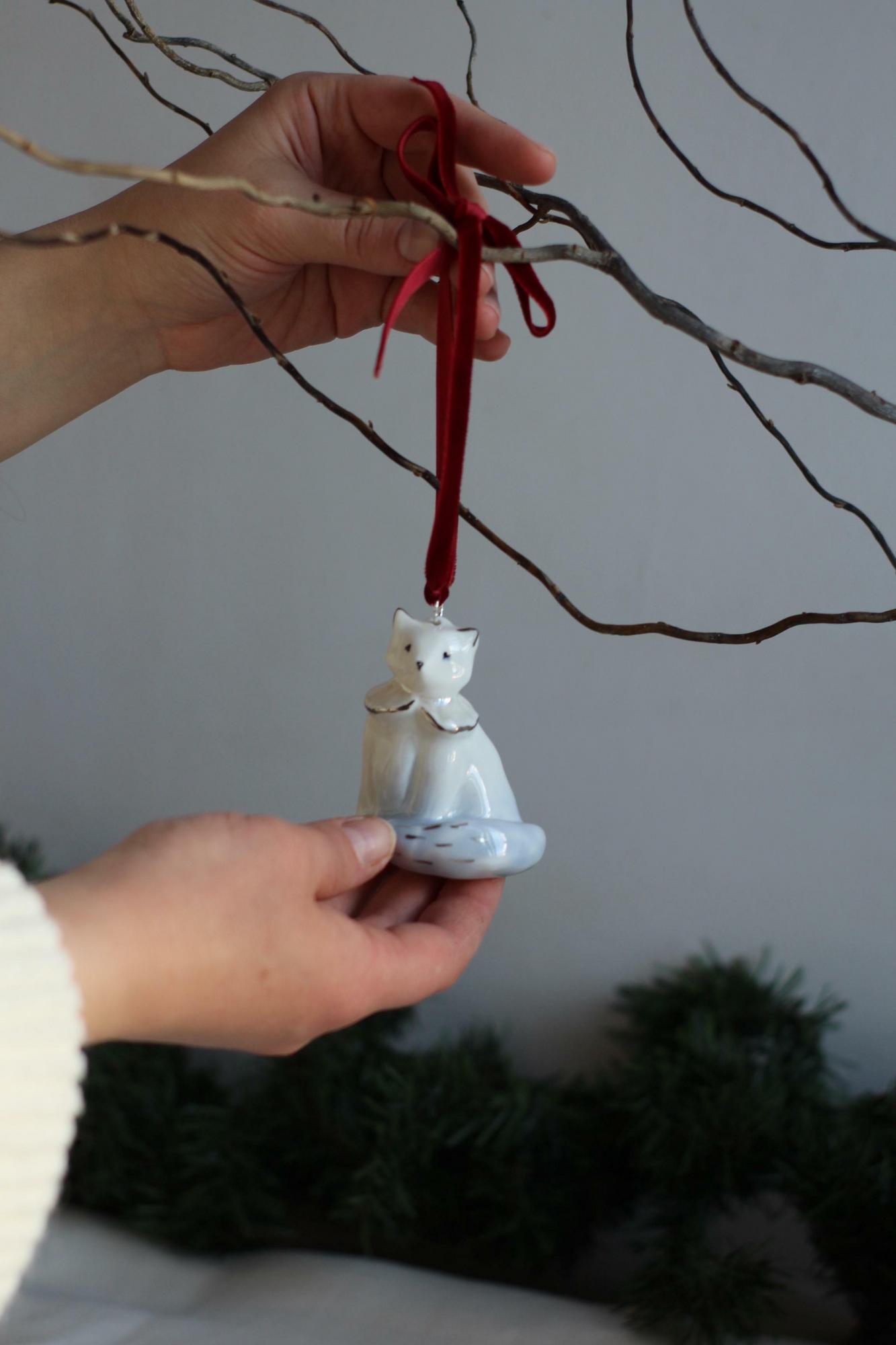 Ёлочная игрушка Лисёнок