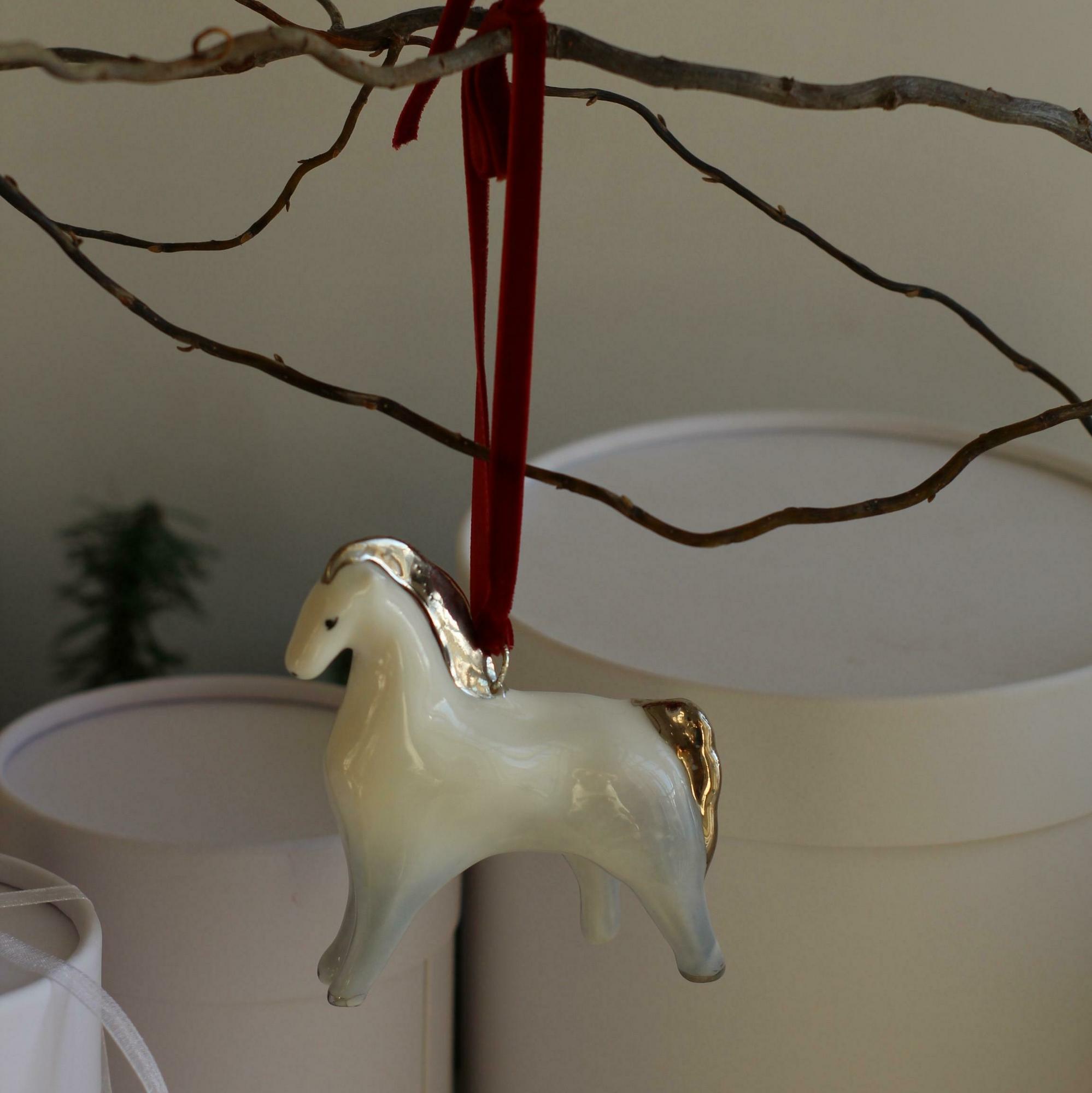 Ёлочная игрушка Лошадка