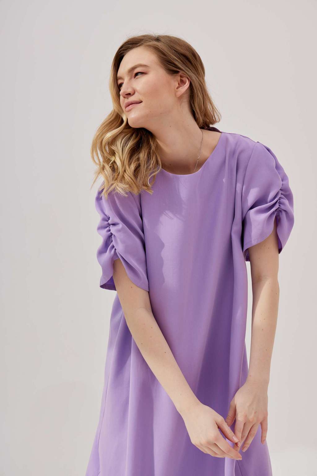 Lavender tencel dress PRE.ORDER
