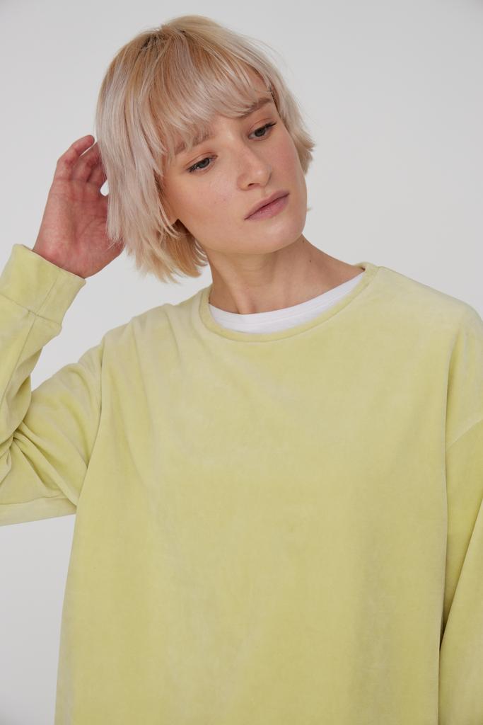 Mojito velour sweatshirt