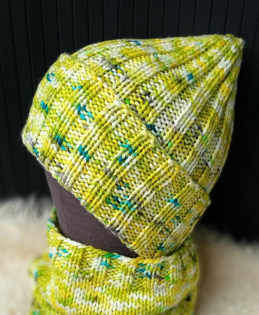 Шапка и Снуд Комплект из мериноса