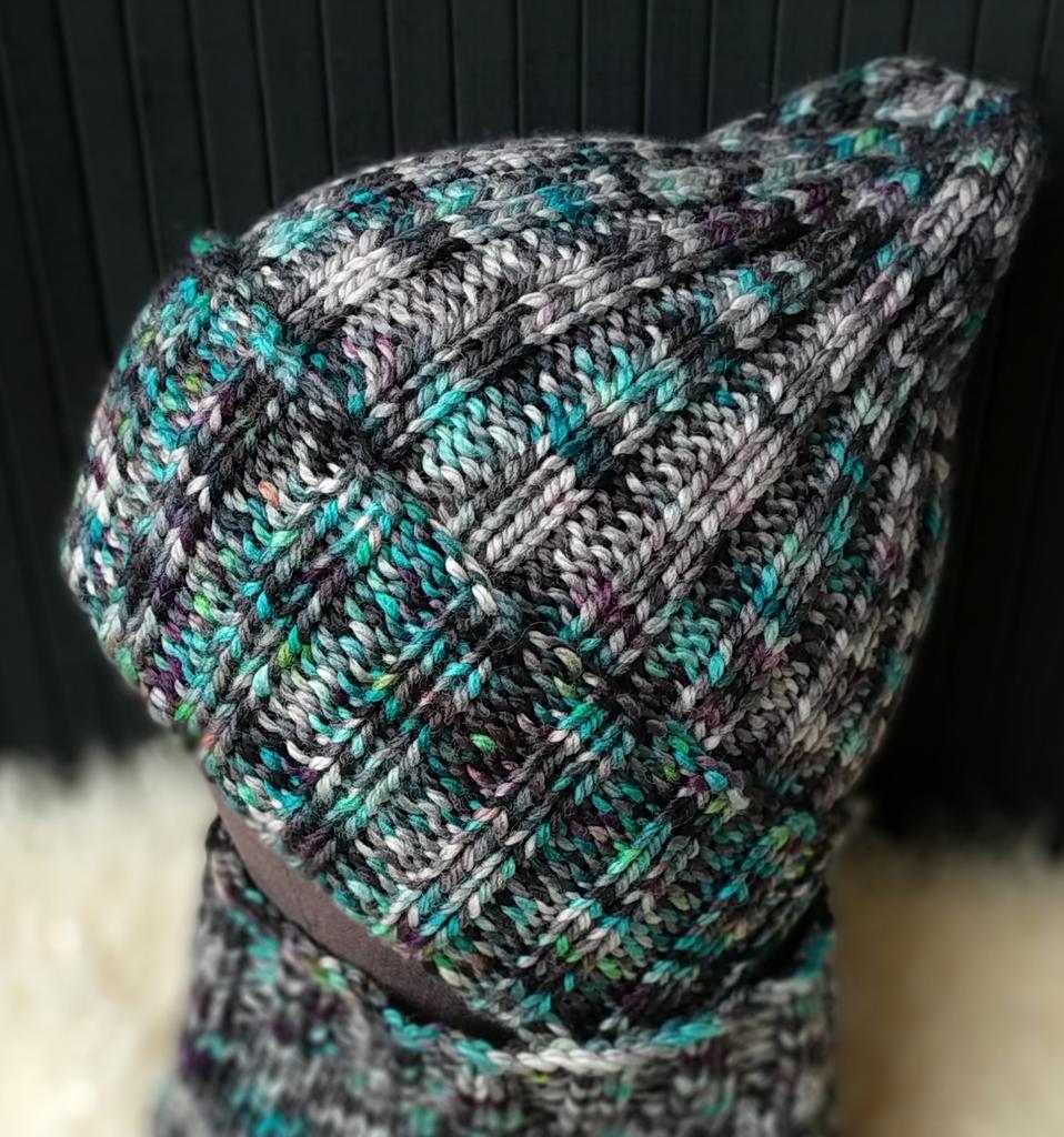 Шапка и Снуд Комплект из мериноса