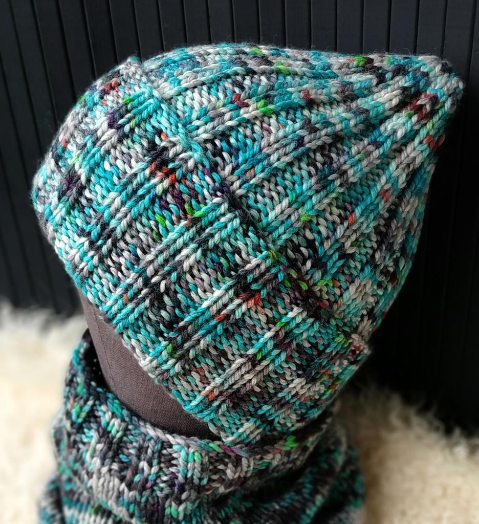 Шапка и Снуд из 100% мериноса