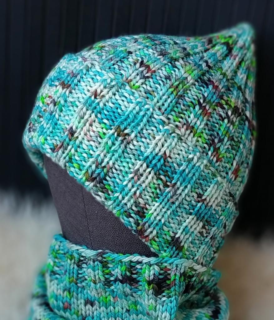 Шапка и Снуд Комплект из мериноса