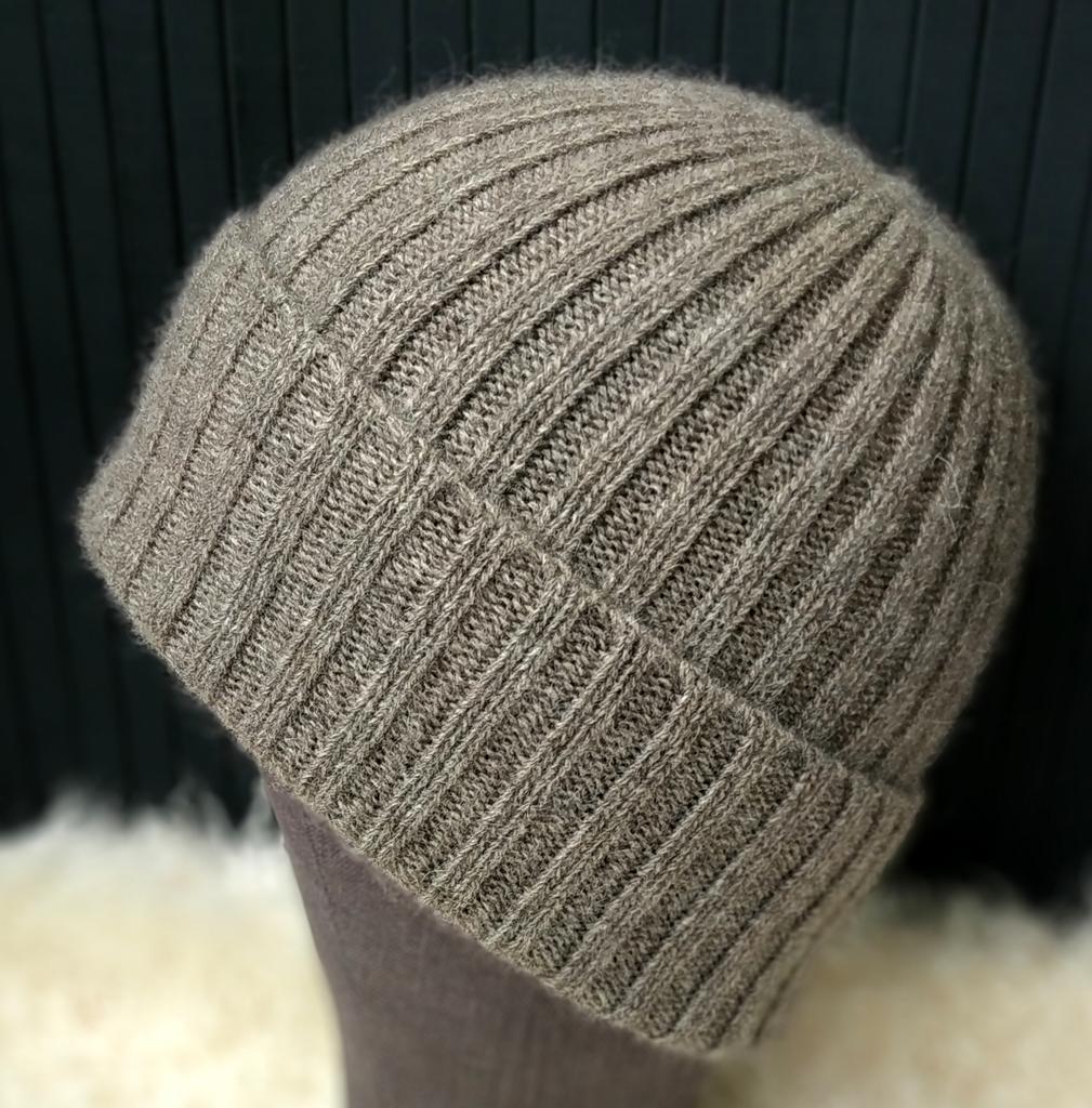 Шапка мужская из пуха яка