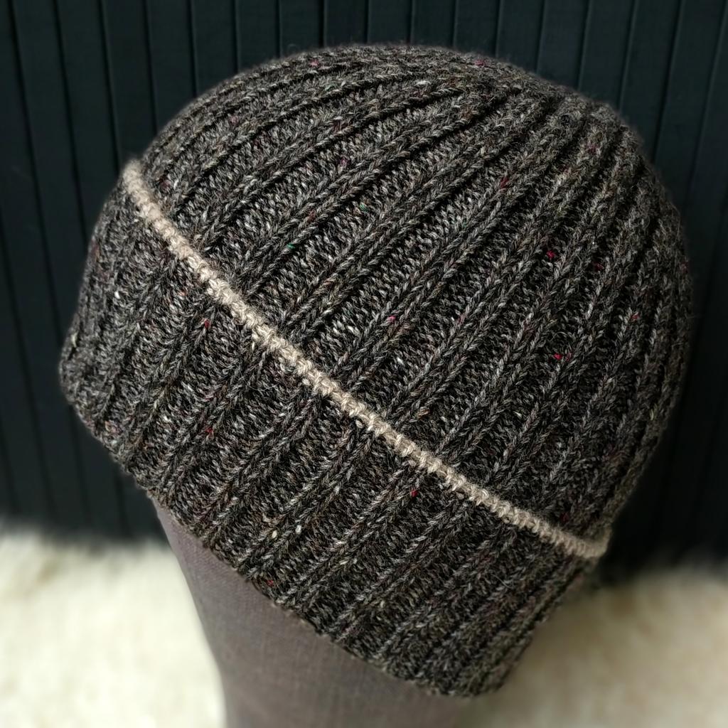 Шапка мужская из кашемира