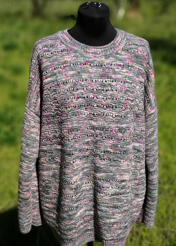 Свитшот из шерсти и шелка