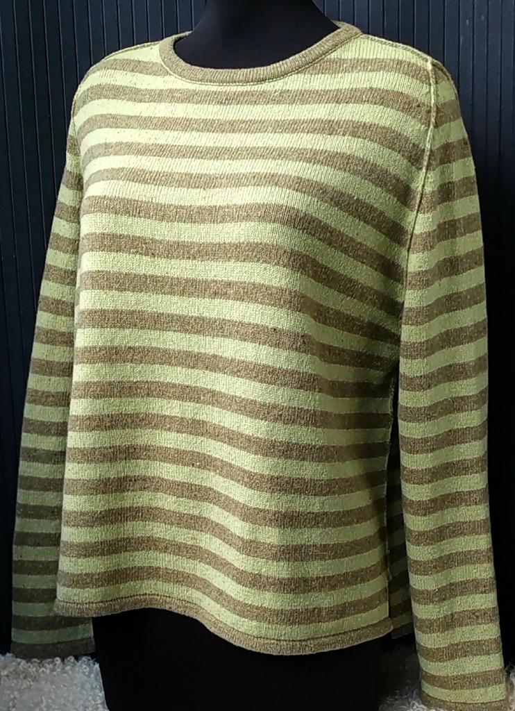 Джемпер в полоску из шерсти