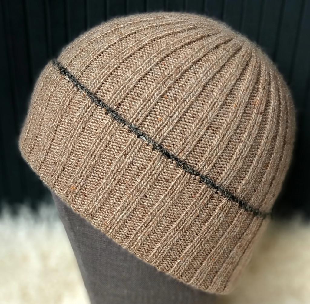 Шапка из кашемира мужская Бежевый