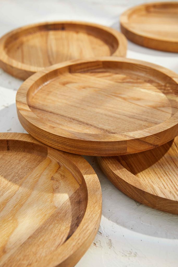 Менажница деревянная (круглая)