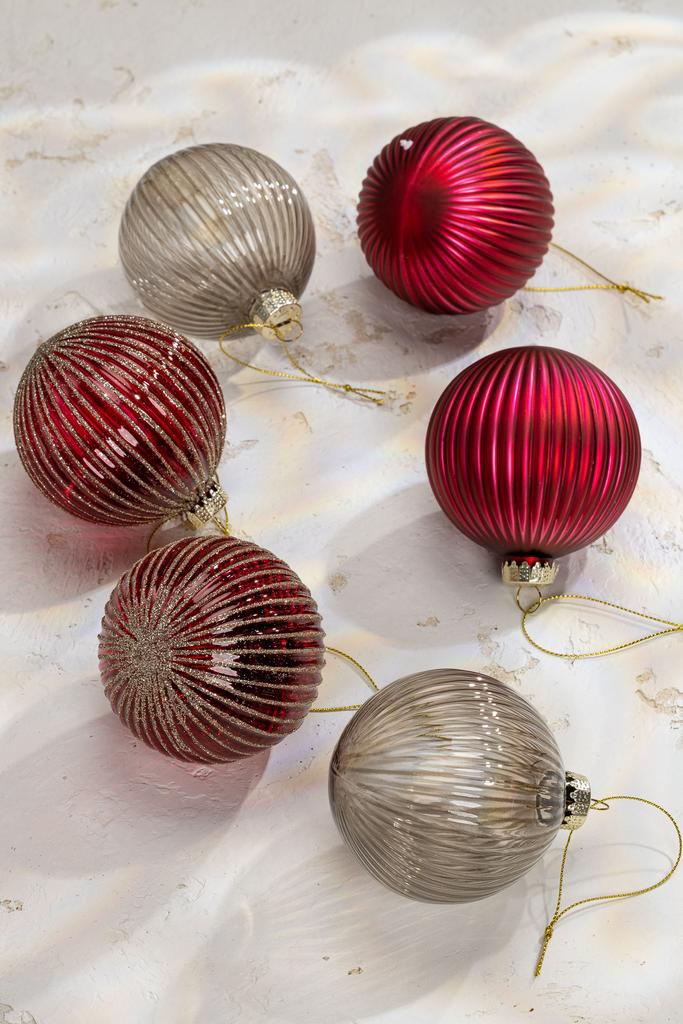 Авторский набор елочных игрушек 8 см. - "Ночь перед Рождеством"