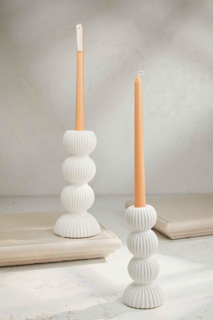 Подсвечник Дэвид - Белый