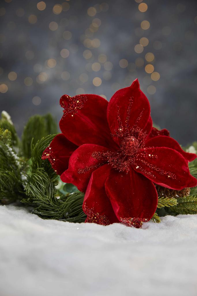 Новогодний декор - Рождественник - Красный