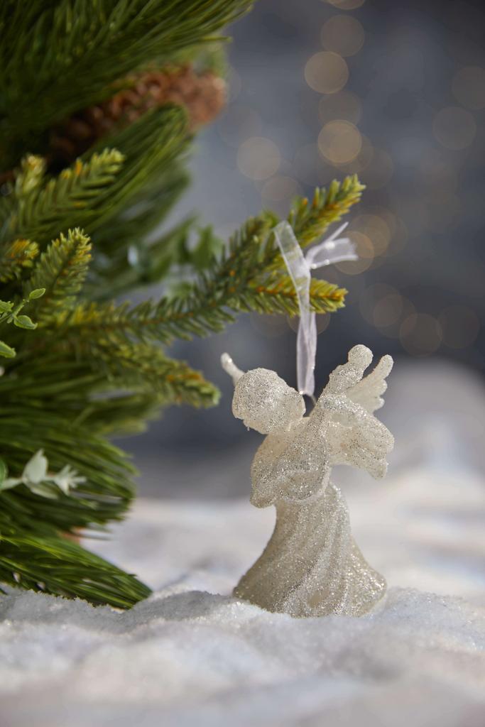 Новогодний декор - Ангелочек с скрипкой