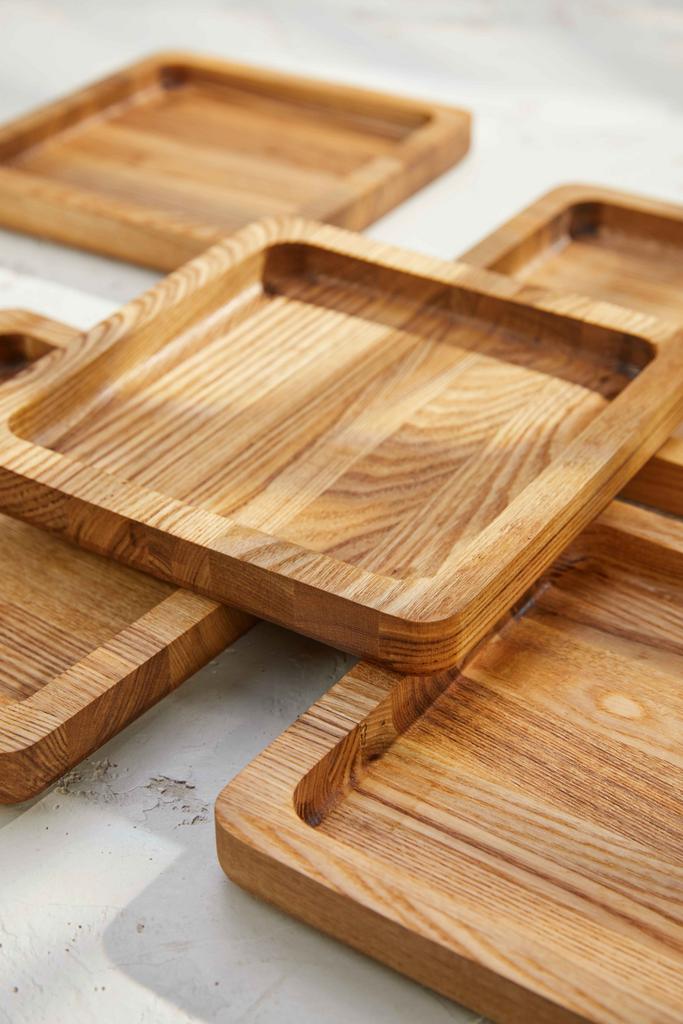 Менажница деревянная (квадратная)