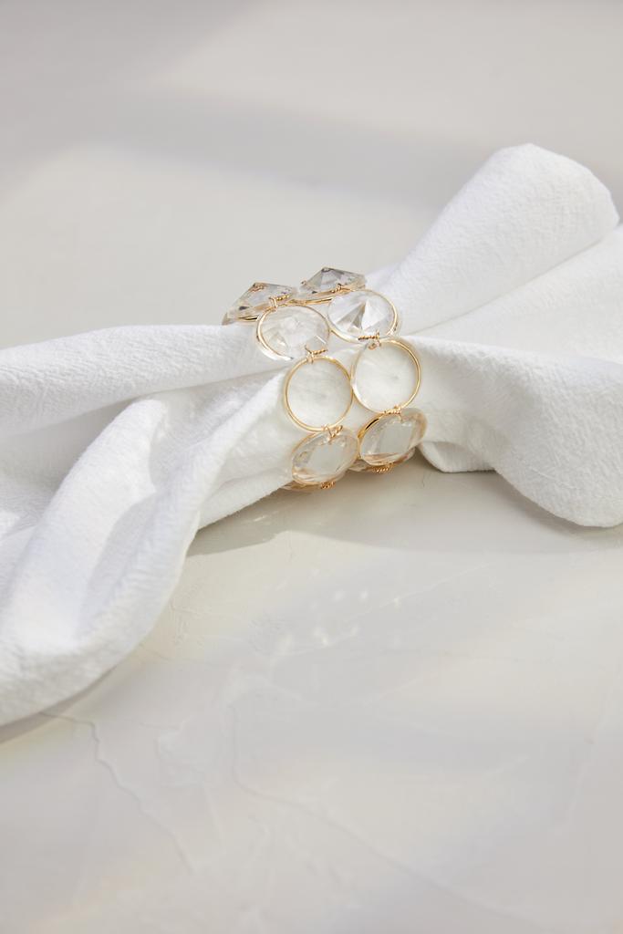 Держатель-кольцо для салфеток - Алмазы