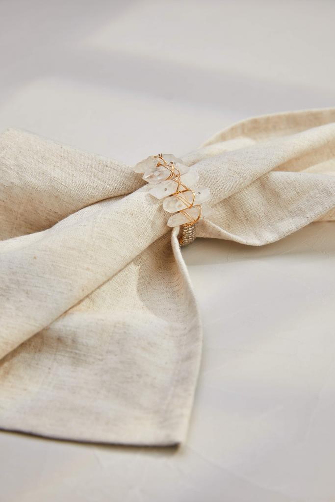 Держатель-кольцо для салфеток - Кристаллы