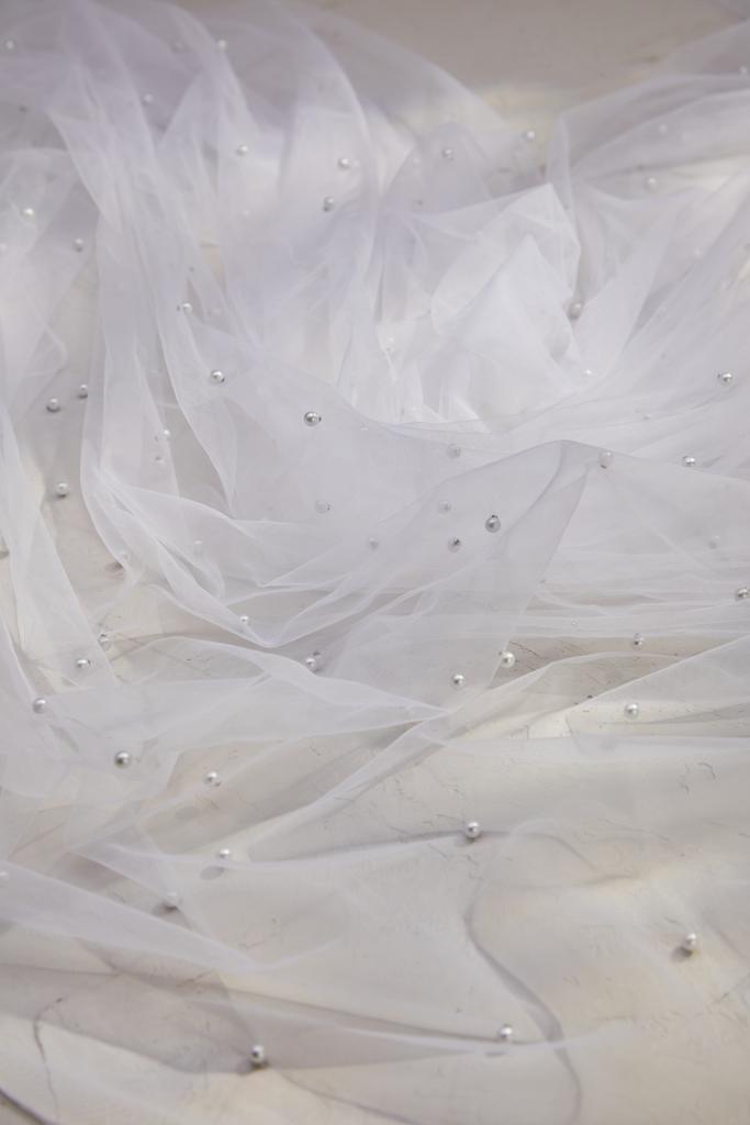 Декор на стол - Дорожка с бусами