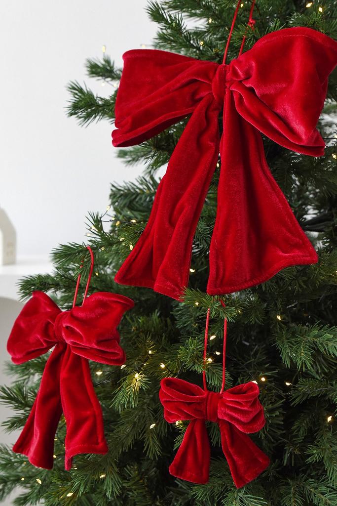 Новогодний бант - Бархатная магия
