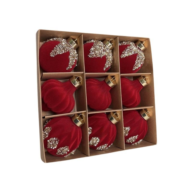 Бархатная ёлочная игрушка -Бархат и блеск