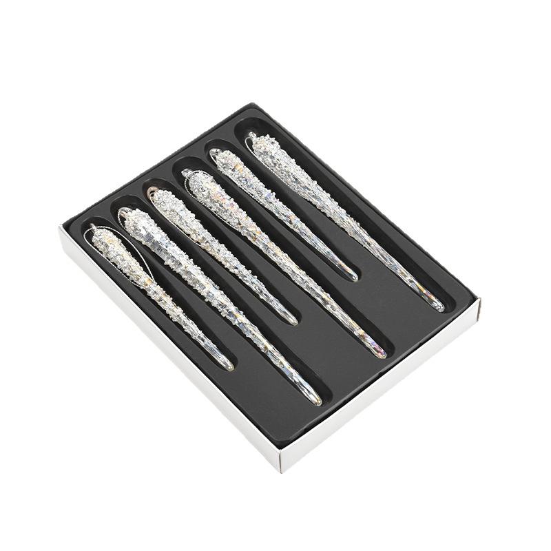 Набор ёлочных игрушек из 6 шт. -Ледянной перезвон