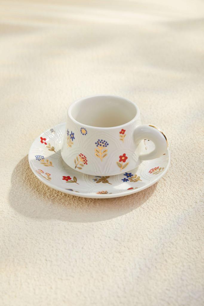 Чайная пара Цветочный микс