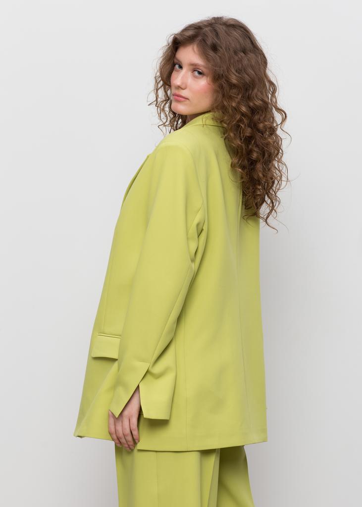 Пиджак прямой, лайм