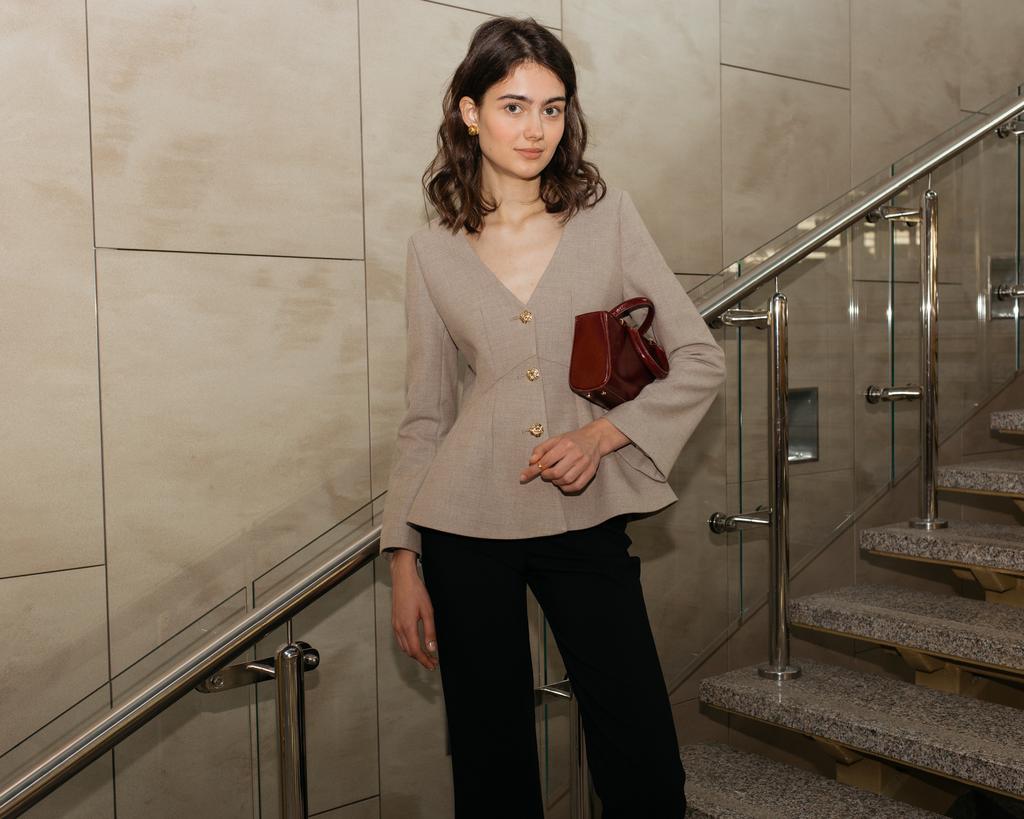 Жакет приталенный