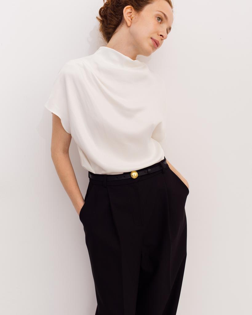 Блуза со складками