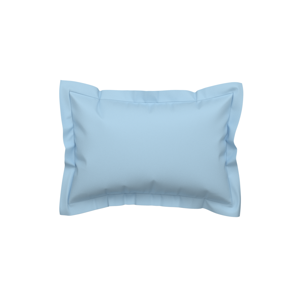 Наволочка светло-голубая с ушками