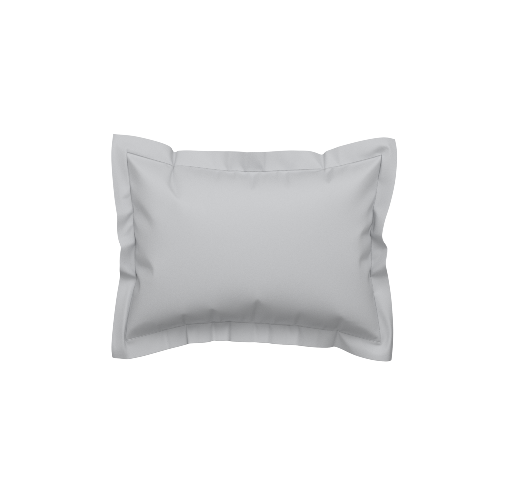 Наволочка светло-серая с  ушками