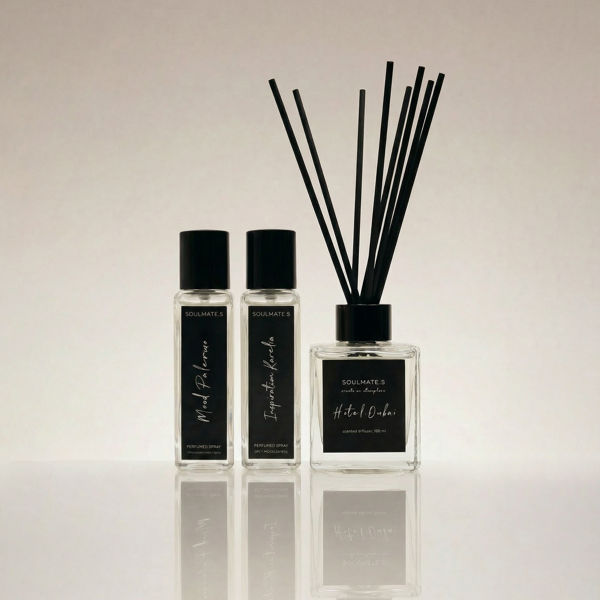 НАБОР ПАРФЮМ ДЛЯ ИНТЕРЬЕРА И ТЕКСТИЛЯ + ДИФФУЗОР