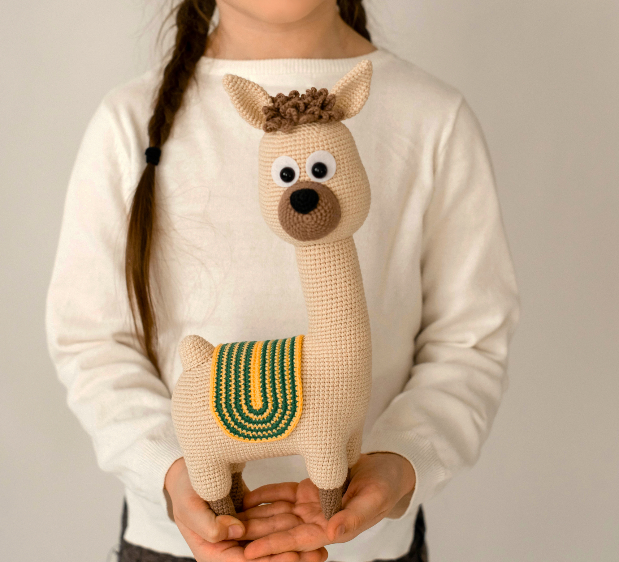 Мастер-класс Крошка Лама