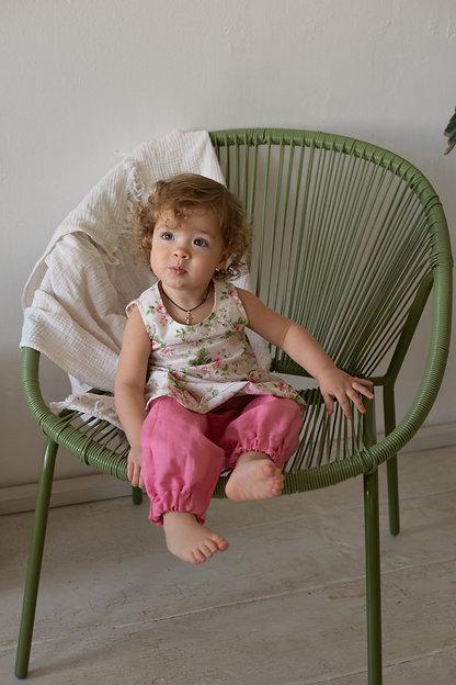 Л 21-7 бриджи для девочки "ELF" розовый