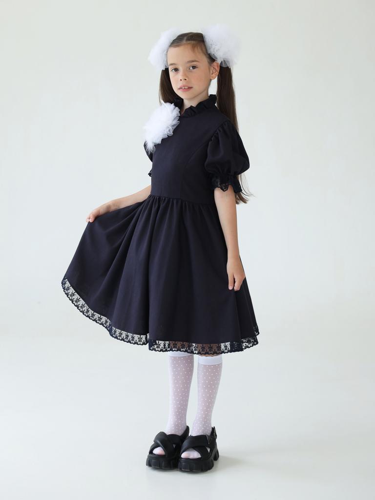 Ш 25-7 платье для девочки  ВЕНДИ синий