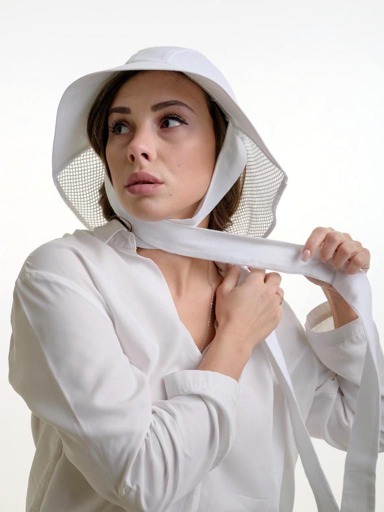 Л05-6 шляпа женская  ЛАЙТ белый