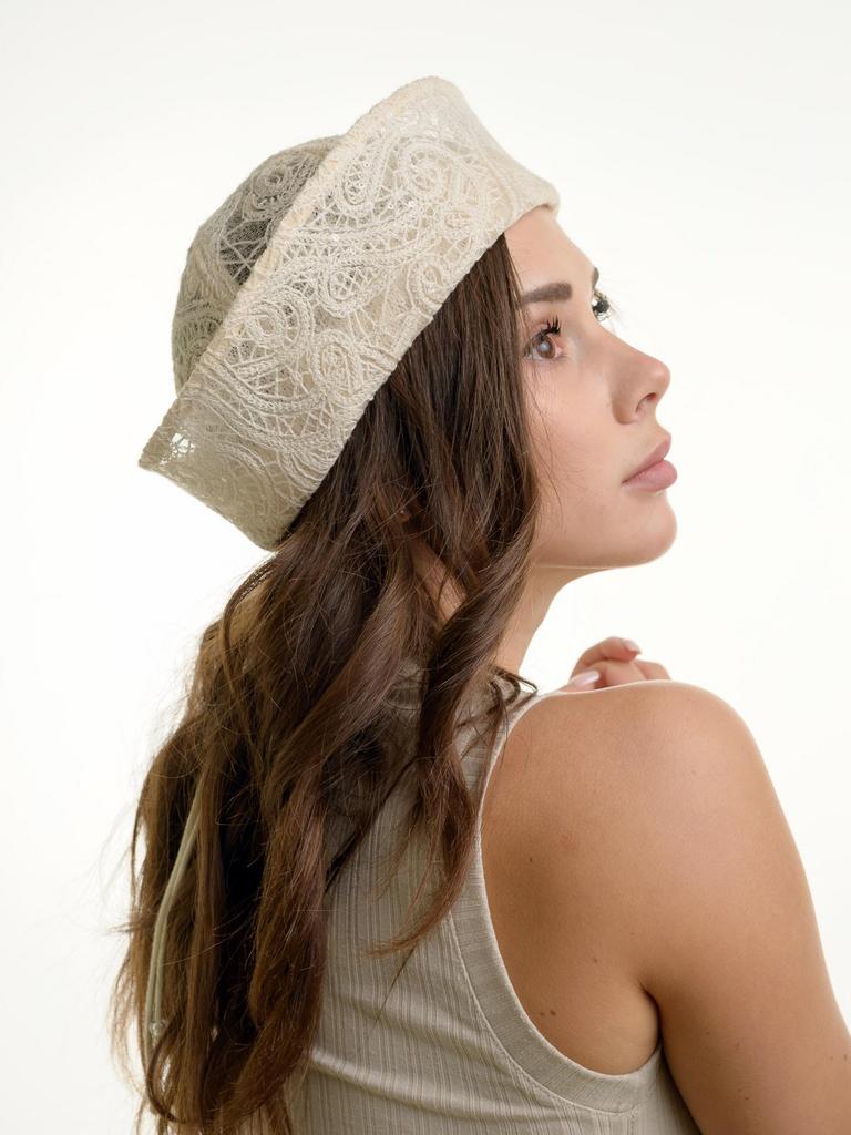 Л05-17 шляпа женская МОРЯЧКА пайетки