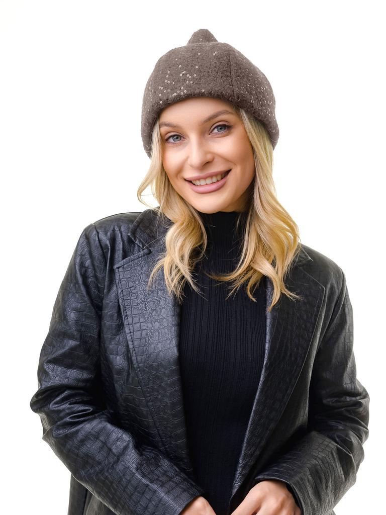 Л26-1 Луковка пайетки без отворота какао