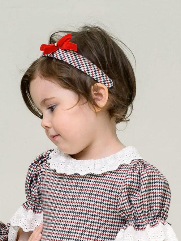 Ободок  Забава красный