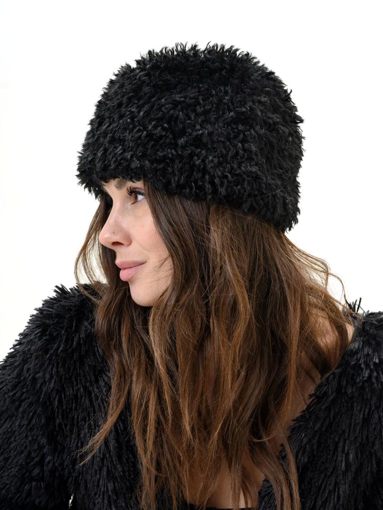 П26-18 Пилотка барашек черный