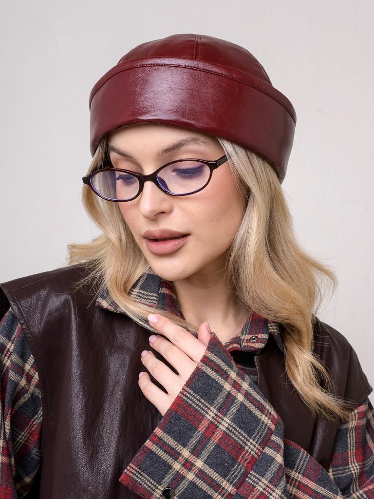 Морячка экокожа винный