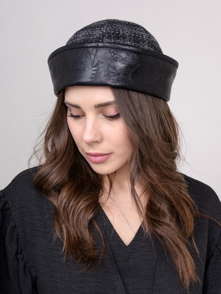 Морячка твид черная