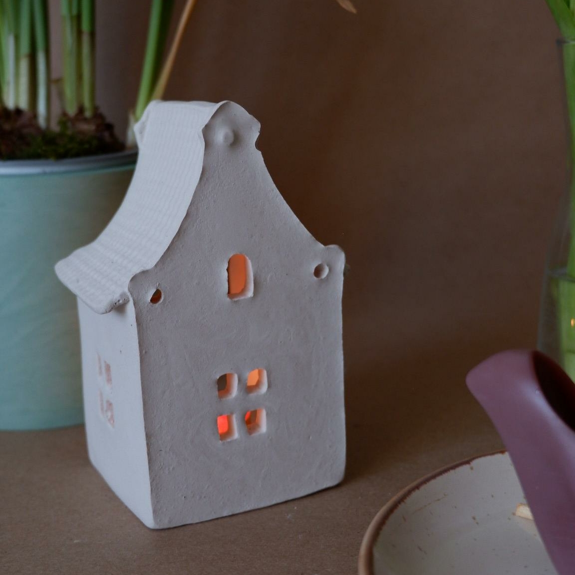 Молд Подсвечник Домик